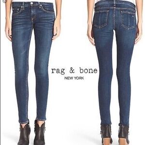 Rag & Bone Skinny Denim Jeans Medium Wash Women’s Sz 26